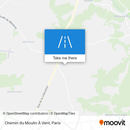 Chemin du Moulin À Vent map