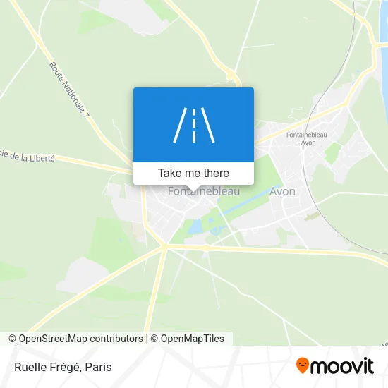 Ruelle Frégé map