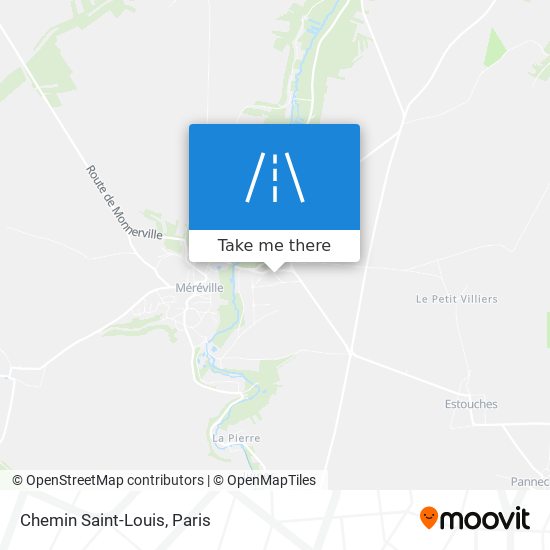 Chemin Saint-Louis map