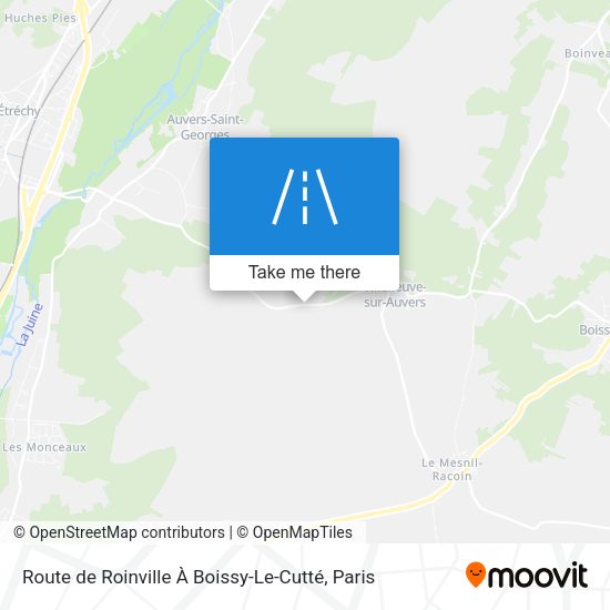 Route de Roinville À Boissy-Le-Cutté map