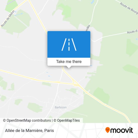 Allée de la Marnière map