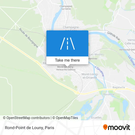 Rond-Point de Louny map