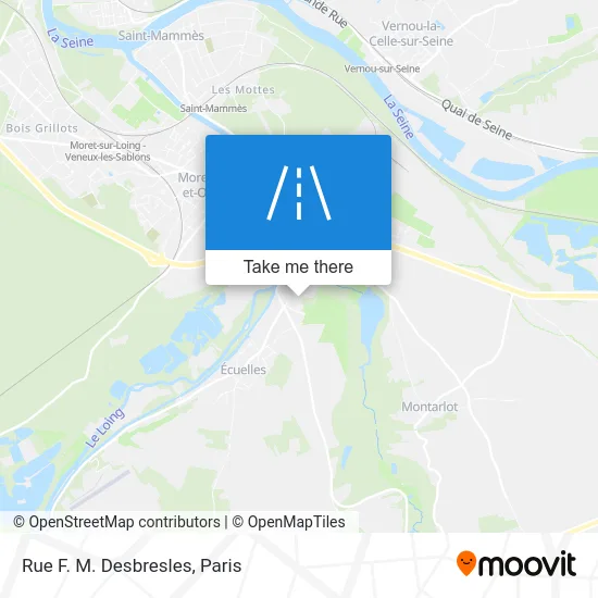 Rue F. M. Desbresles map