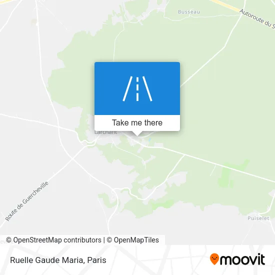 Ruelle Gaude Maria map