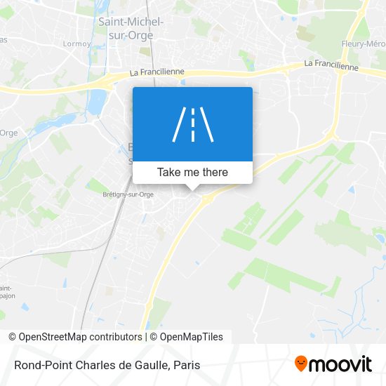 Rond-Point Charles de Gaulle map