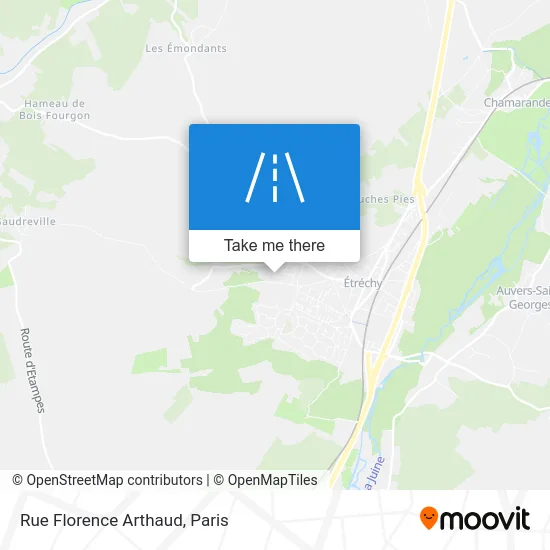 Rue Florence Arthaud map