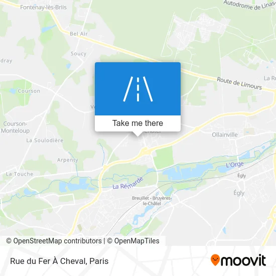 Rue du Fer À Cheval map