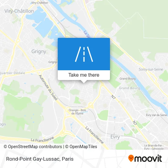 Rond-Point Gay-Lussac map