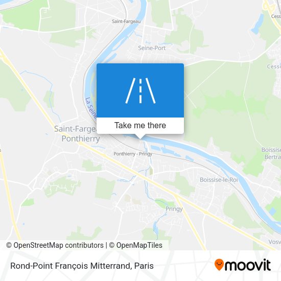 Rond-Point François Mitterrand map