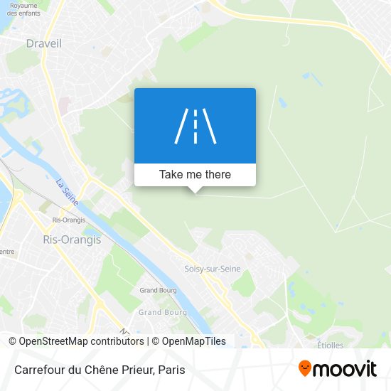 Carrefour du Chêne Prieur map