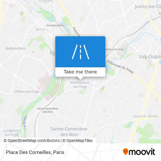 Place Des Corneilles map