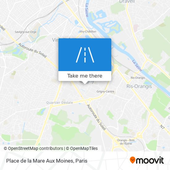 Place de la Mare Aux Moines map