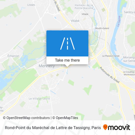 Rond-Point du Maréchal de Lattre de Tassigny map