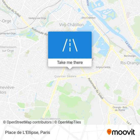 Place de L'Ellipse map