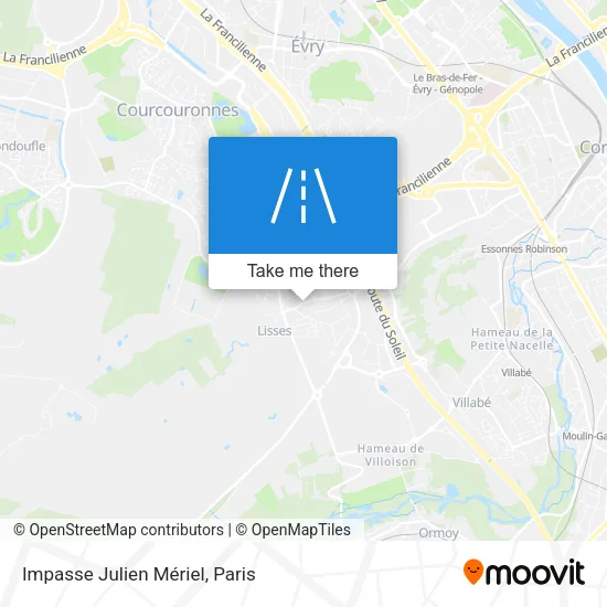 Impasse Julien Mériel map
