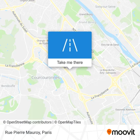 Rue Pierre Mauroy map