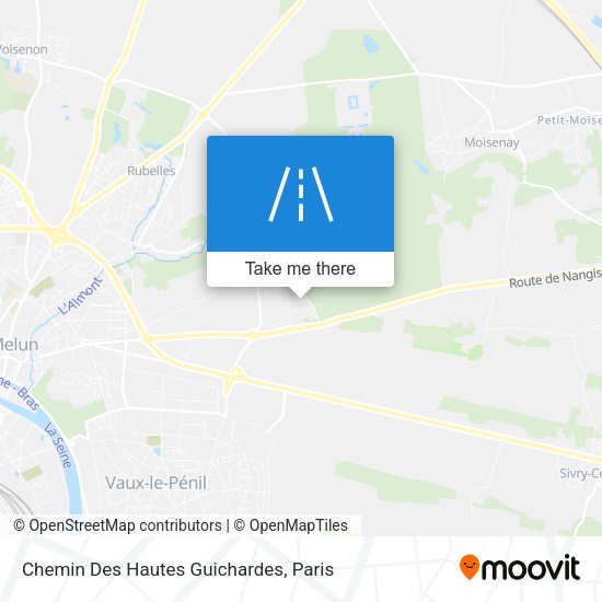 Chemin Des Hautes Guichardes map