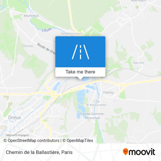 Chemin de la Ballastière map
