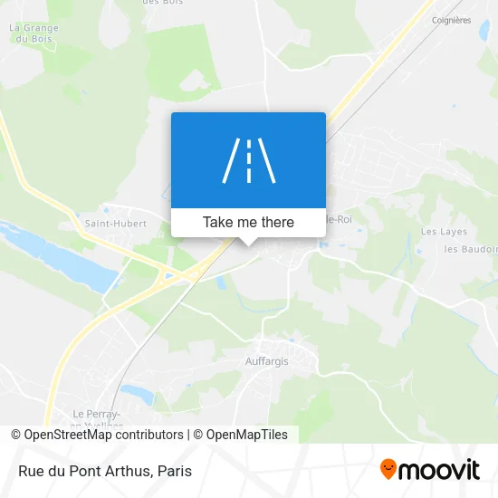 Mapa Rue du Pont Arthus