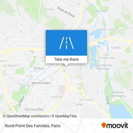 Rond-Point Des Familles map