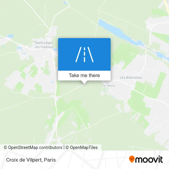 Croix de Vilpert map