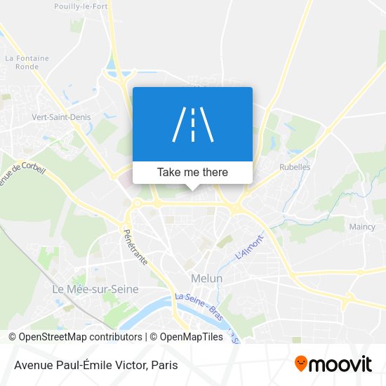 Avenue Paul-Émile Victor map