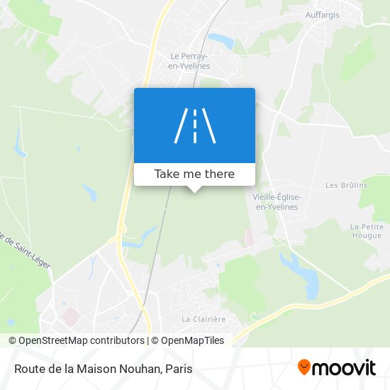 Route de la Maison Nouhan map