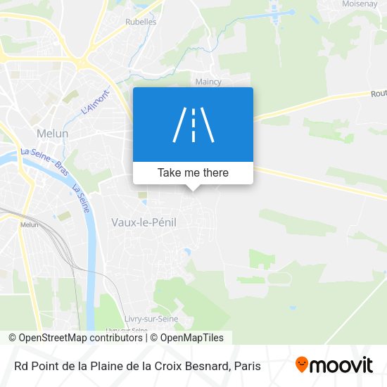 Rd Point de la Plaine de la Croix Besnard map