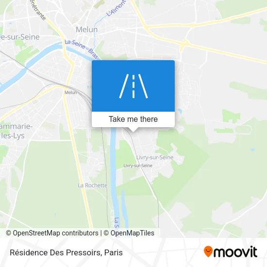 Résidence Des Pressoirs map