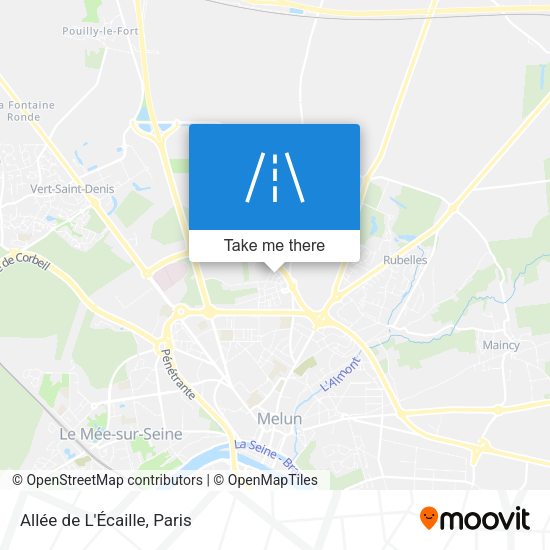 Allée de L'Écaille map