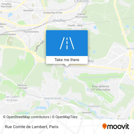 Rue Comte de Lambert map