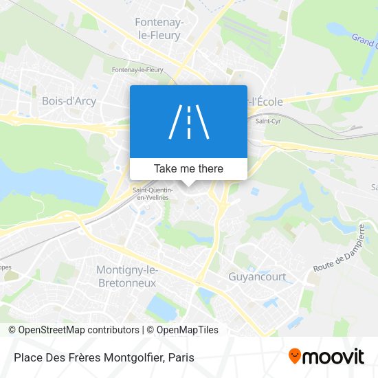Place Des Frères Montgolfier map