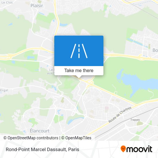 Rond-Point Marcel Dassault map