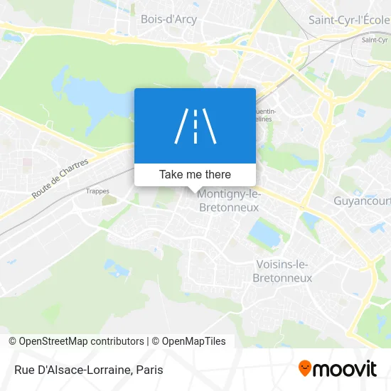 Rue D'Alsace-Lorraine map