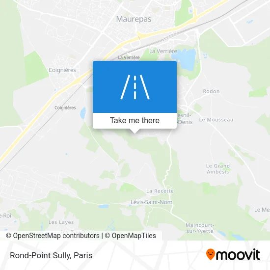 Rond-Point Sully map