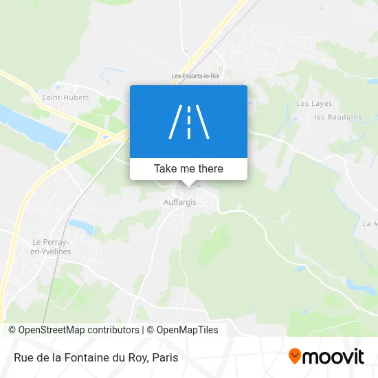 Rue de la Fontaine du Roy map