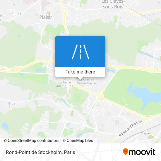 Rond-Point de Stockholm map