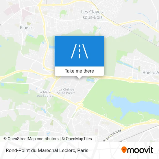 Rond-Point du Maréchal Leclerc map