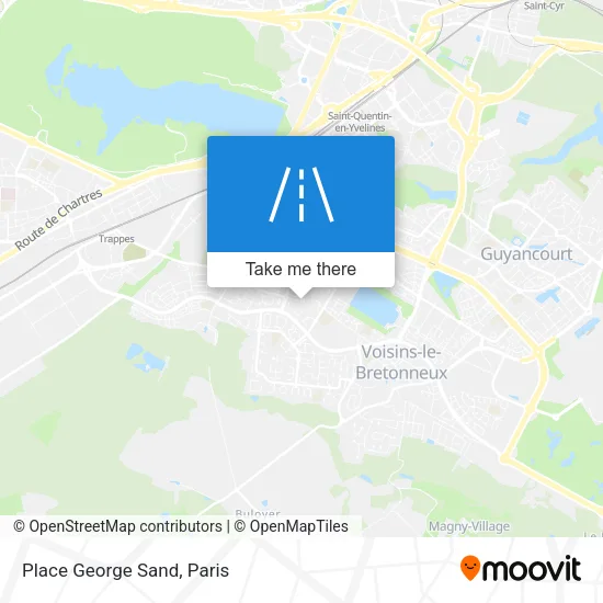 Place George Sand map