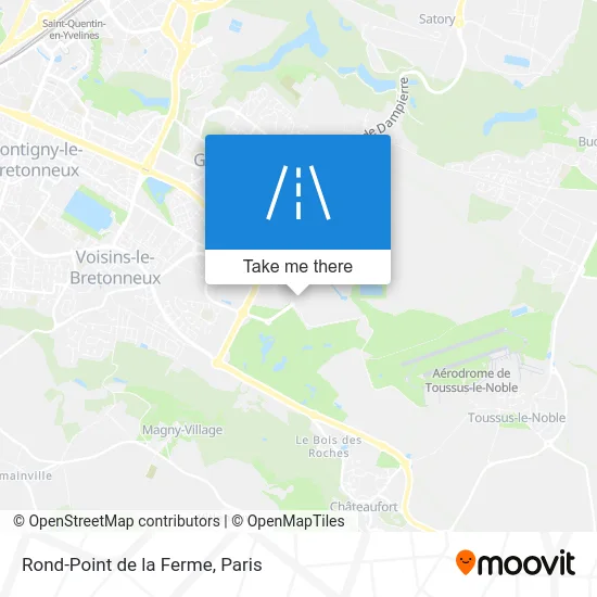 Rond-Point de la Ferme map