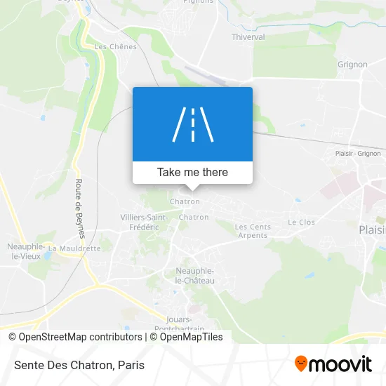 Sente Des Chatron map