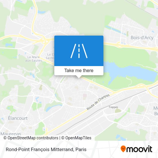 Rond-Point François Mitterrand map