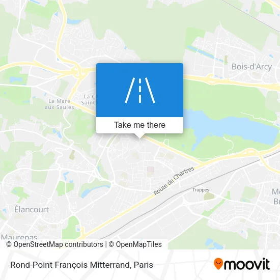 Rond-Point François Mitterrand map