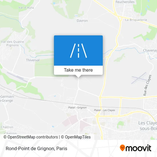 Rond-Point de Grignon map