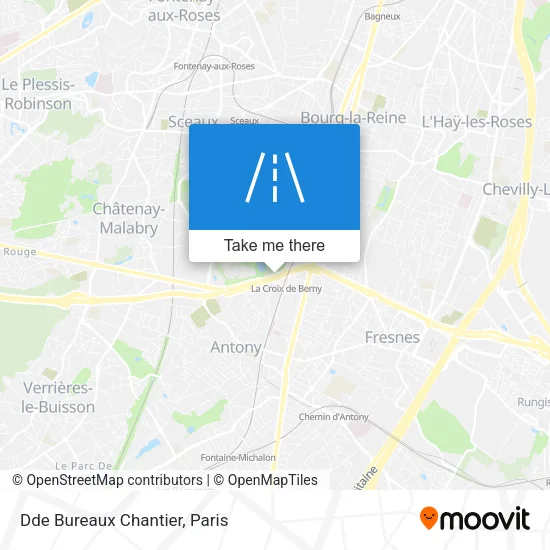 Dde Bureaux Chantier map