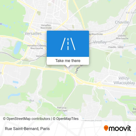 Rue Saint-Bernard map