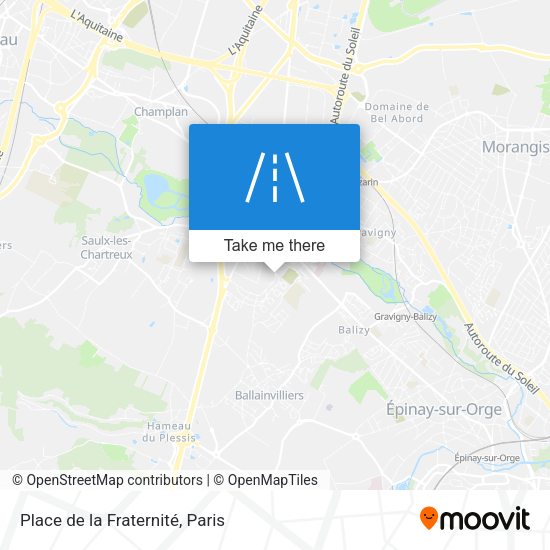 Place de la Fraternité map