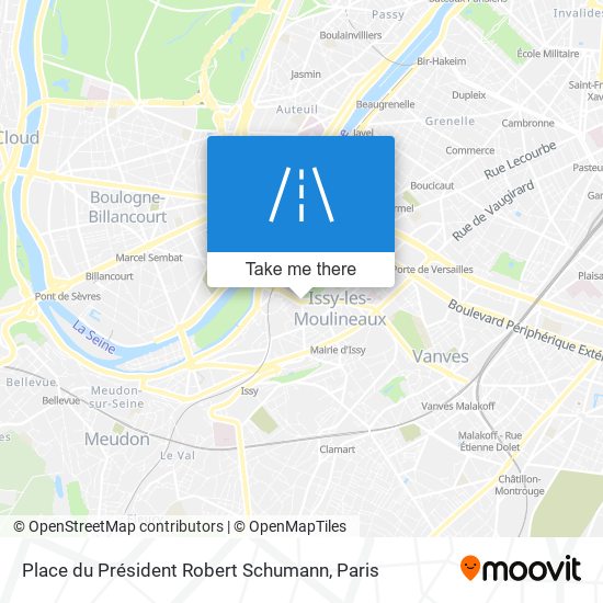 Place du Président Robert Schumann map