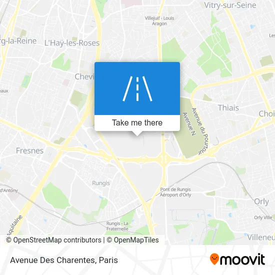 Avenue Des Charentes map