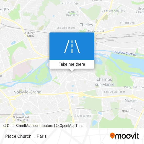 Place Churchill map